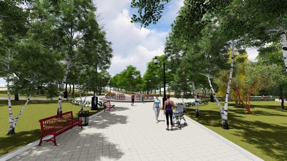 Afganskii Park Apartment Κισινάου Εξωτερικό φωτογραφία